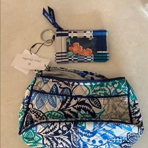 Vera Bradley little Crossbody/ID Set in Santiago